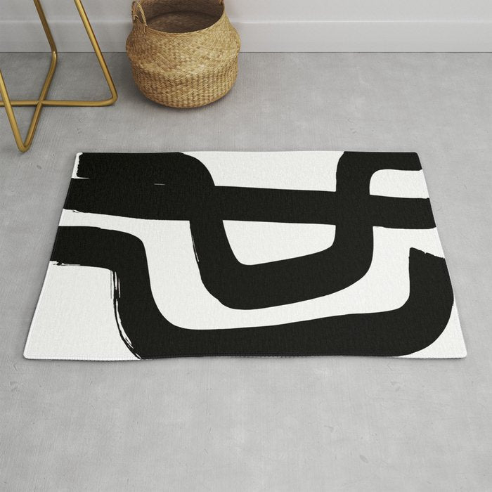 The Elders White Background Rug Gallery Image 1