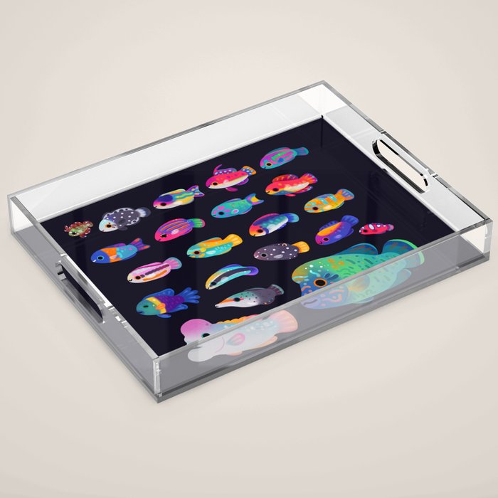 Wrasse! Acrylic Tray Gallery Image 1