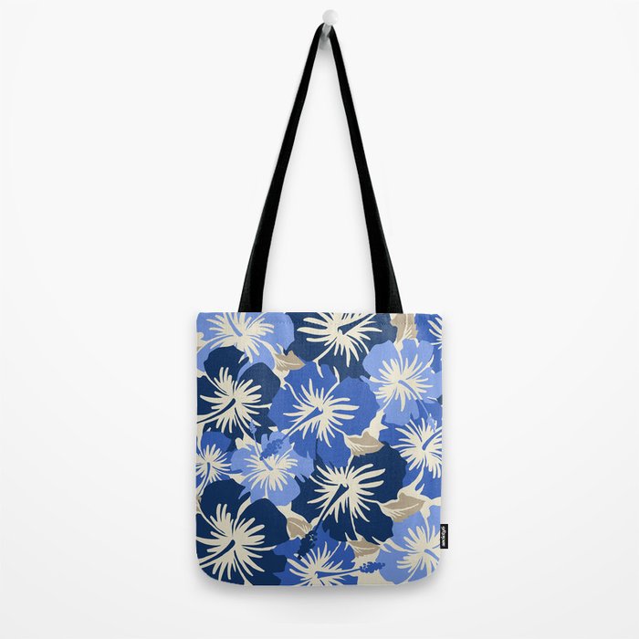 Epic Hibiscus Hawaiian Floral Aloha Shirt Print Tote Bag Gallery Image 2