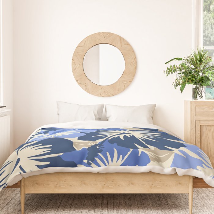 Epic Hibiscus Hawaiian Floral Aloha Shirt Print Duvet Cover Gallery Image 3