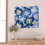 Epic Hibiscus Hawaiian Floral Aloha Shirt Print Wall Tapestry Gallery Image 2