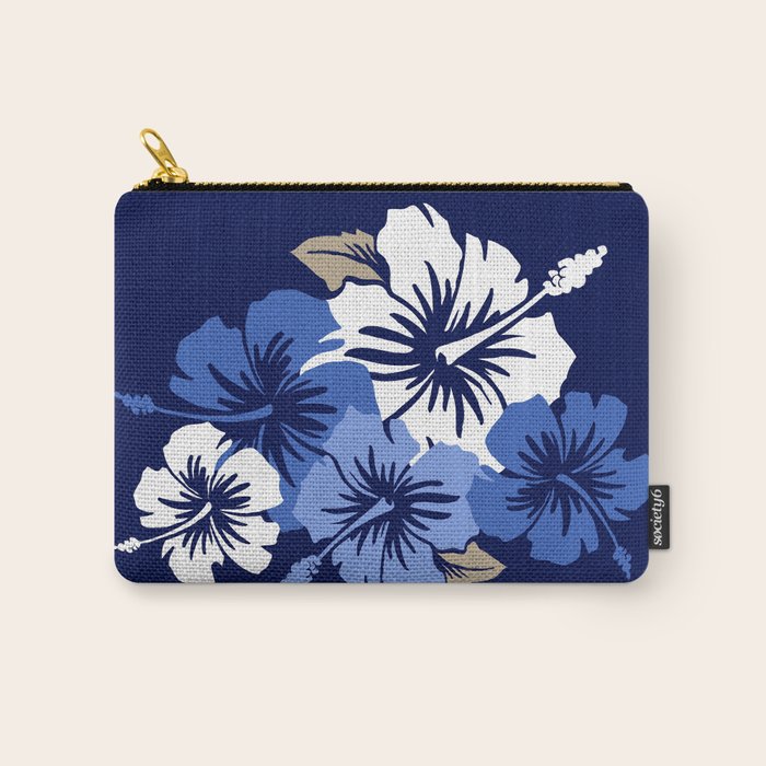 Epic Hibiscus Hawaiian Floral Aloha Shirt Print Carry All Pouch Gallery Image 1