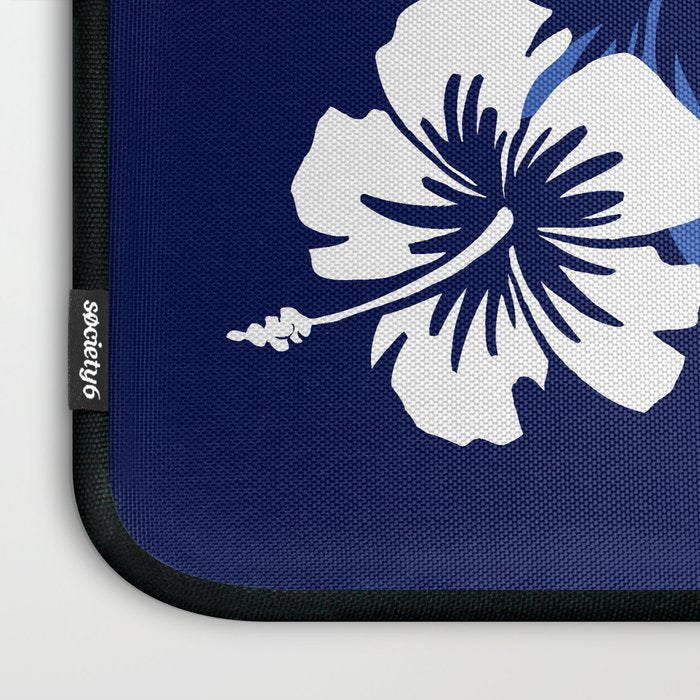 Epic Hibiscus Hawaiian Floral Aloha Shirt Print Laptop Sleeve Gallery Image 3