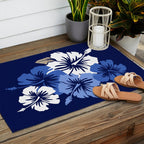 Epic Hibiscus Hawaiian Floral Aloha Shirt Print Outdoor Rug Gallery Image 2