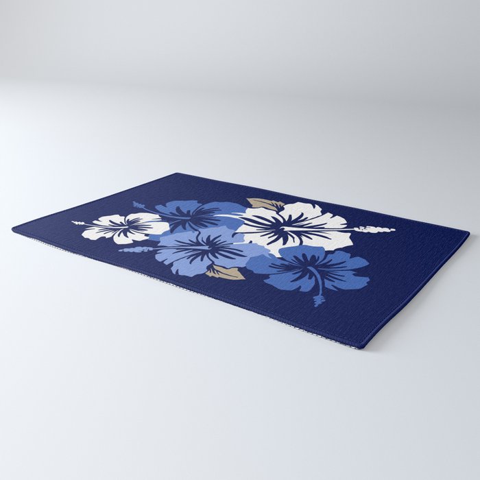 Epic Hibiscus Hawaiian Floral Aloha Shirt Print Rug Gallery Image 3