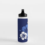 Epic Hibiscus Hawaiian Floral Aloha Shirt Print Water Bottle Gallery Image 3