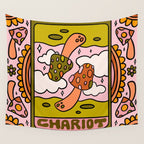 7. Chariot Mushroom Wall Tapestry Gallery Image 4