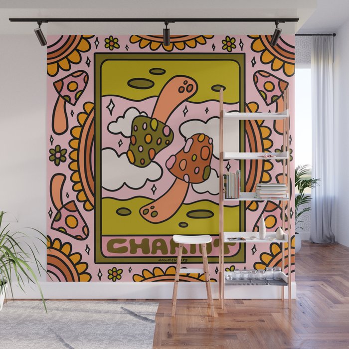 7. Chariot Mushroom Wall Mural Gallery Image 1
