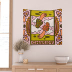 7. Chariot Mushroom Wall Tapestry Gallery Image 2