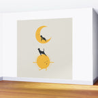 Good Meow'ing 10 good night hug Wall Mural Gallery Image 2