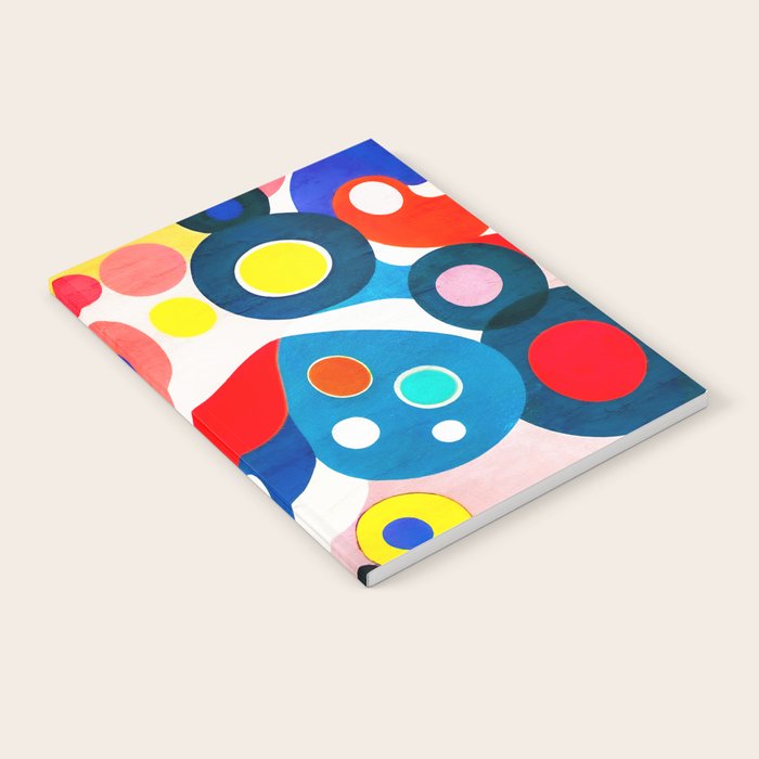 Circles: Colorful Mid Century Abstraction Notebook Gallery Image 2