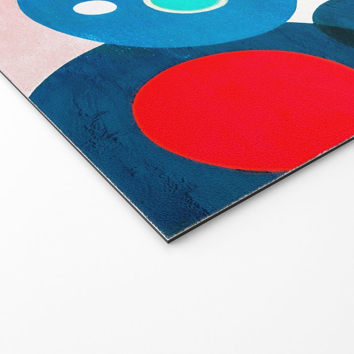 Circles: Colorful Mid Century Abstraction Welcome Mat Gallery Image 2