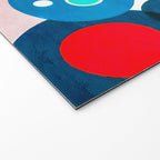 Circles: Colorful Mid Century Abstraction Welcome Mat Gallery Image 2
