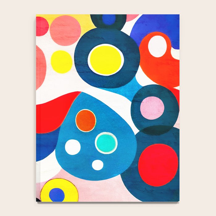 Circles: Colorful Mid Century Abstraction Notebook Gallery Image 4