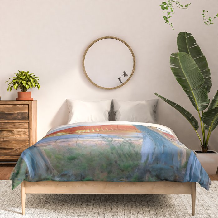 grazing goldfish Comforter Gallery Image 3