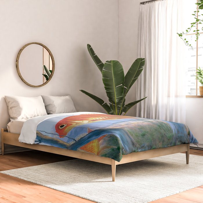 grazing goldfish Comforter Gallery Image 2