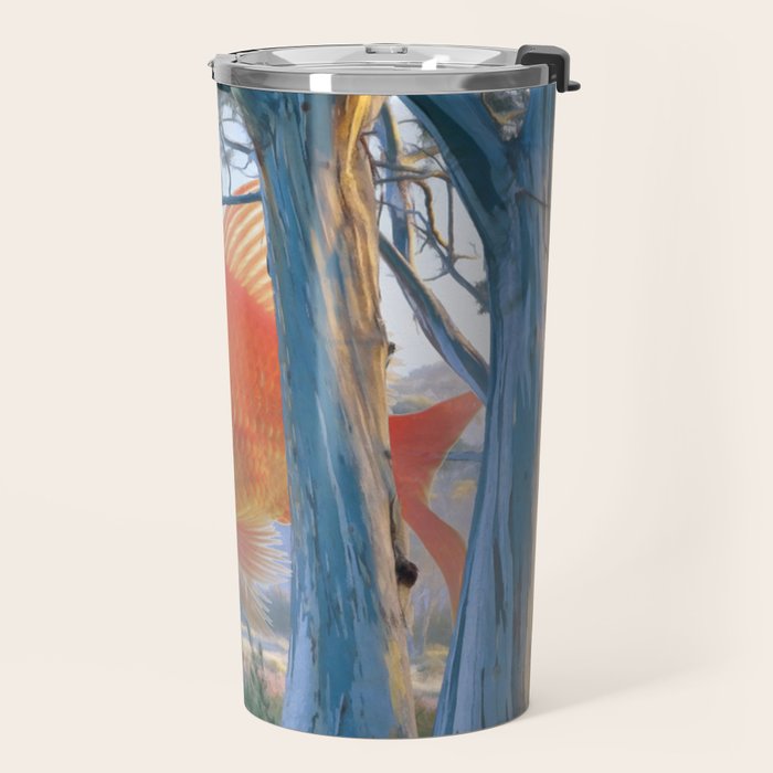 grazing goldfish Travel Mug Gallery Image 2