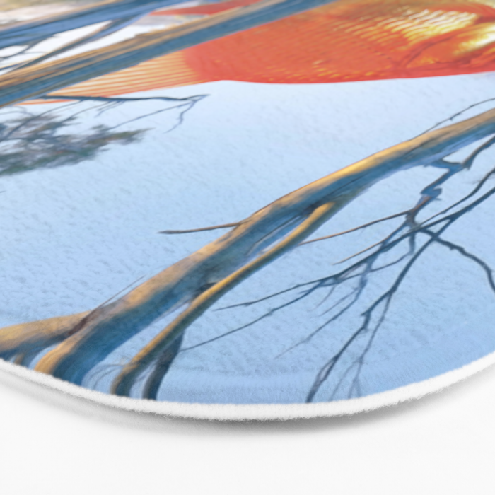 grazing goldfish Bath Mat Gallery Image 3