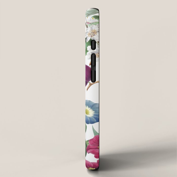 Summer Fruits Botanical Illustration Collage iPhone Case Gallery Image 2