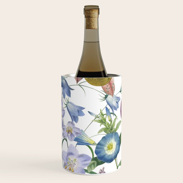 Summer Fruits Botanical Illustration Collage Wine Chiller Gallery Image 1