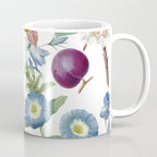 Summer Fruits Botanical Illustration Collage Coffee Mug Gallery Image 1