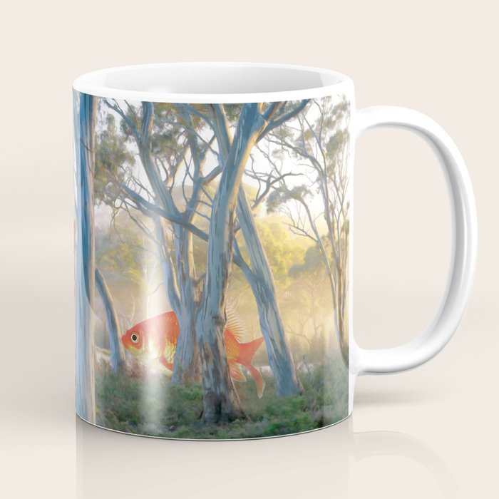 grazing goldfish Coffee Mug Gallery Image 1