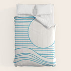 Abstract Landscape 17A Comforter Gallery Image 6