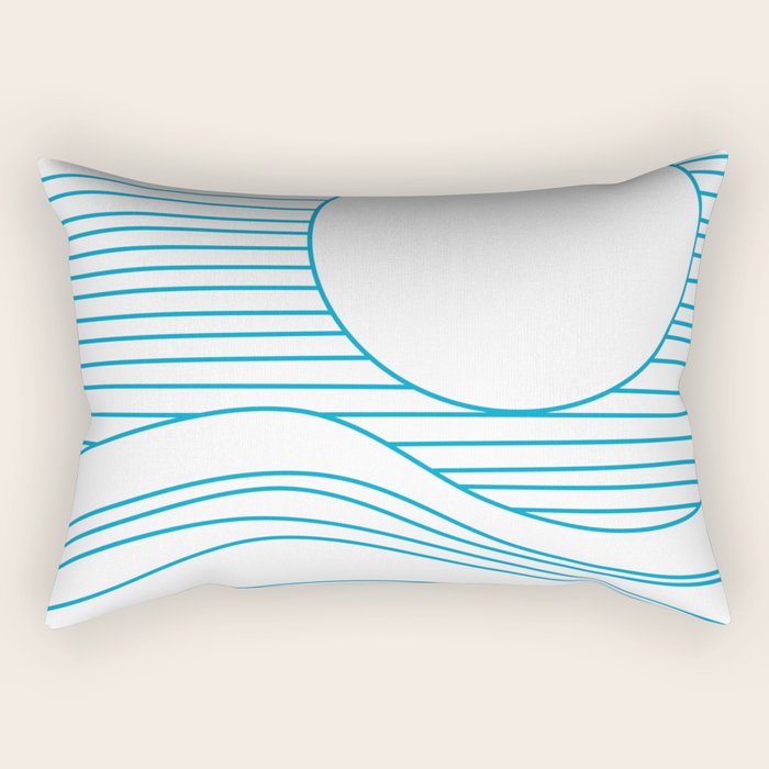 Abstract Landscape 17A Rectangular Pillow Gallery Image 2