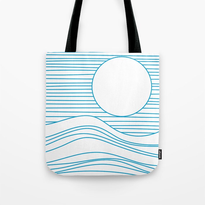 Abstract Landscape 17A Tote Bag Gallery Image 1