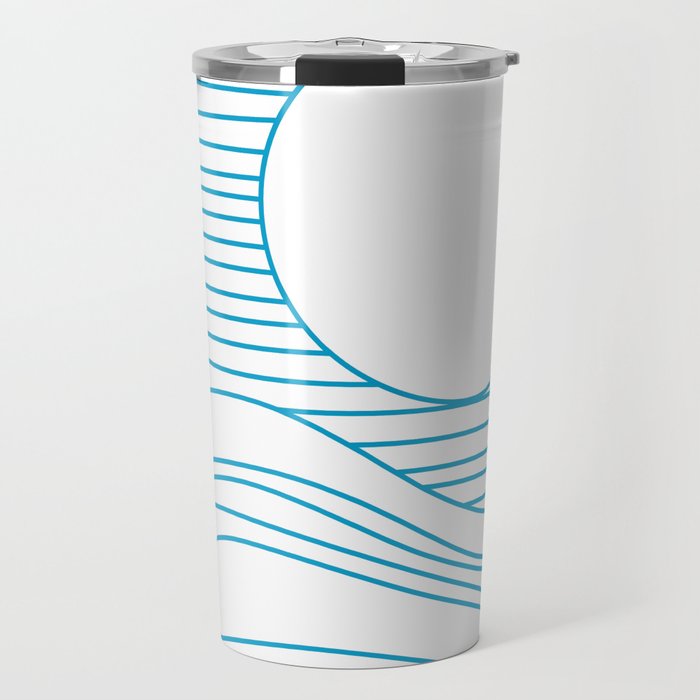 Abstract Landscape 17A Travel Mug Gallery Image 1