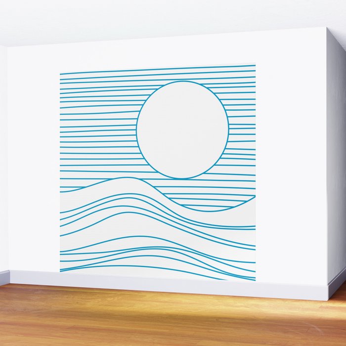 Abstract Landscape 17A Wall Mural Gallery Image 2