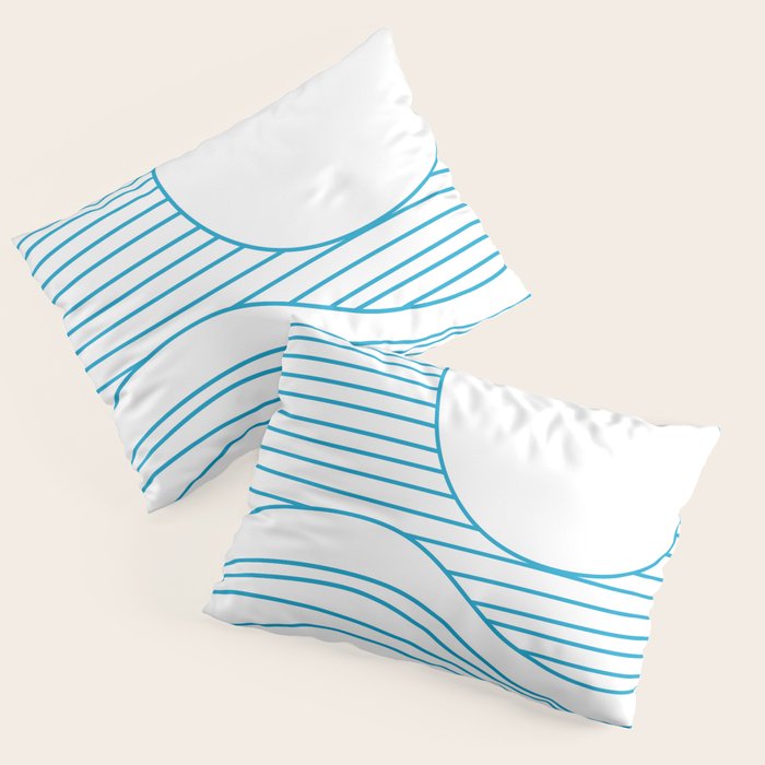 Abstract Landscape 17A Pillow Sham Gallery Image 1