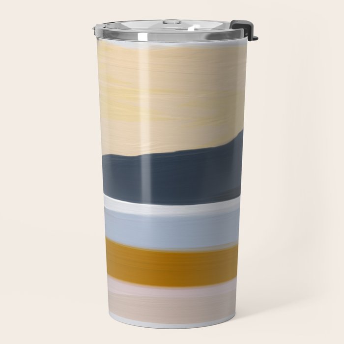 Abstract Silence Triptych Part 2 Travel Mug Gallery Image 2
