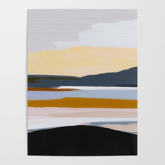 Abstract Silence Triptych Part 2 Poster Gallery Image 4