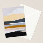 Abstract Silence Triptych Part 2 Stationery Card Gallery Image 2