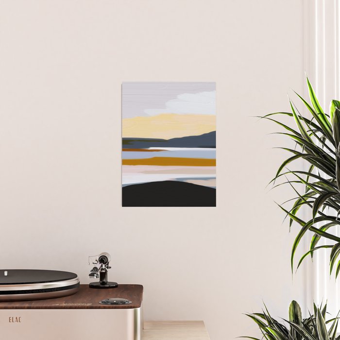 Abstract Silence Triptych Part 2 Poster Gallery Image 2