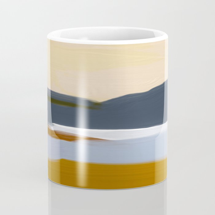 Abstract Silence Triptych Part 2 Coffee Mug Gallery Image 4