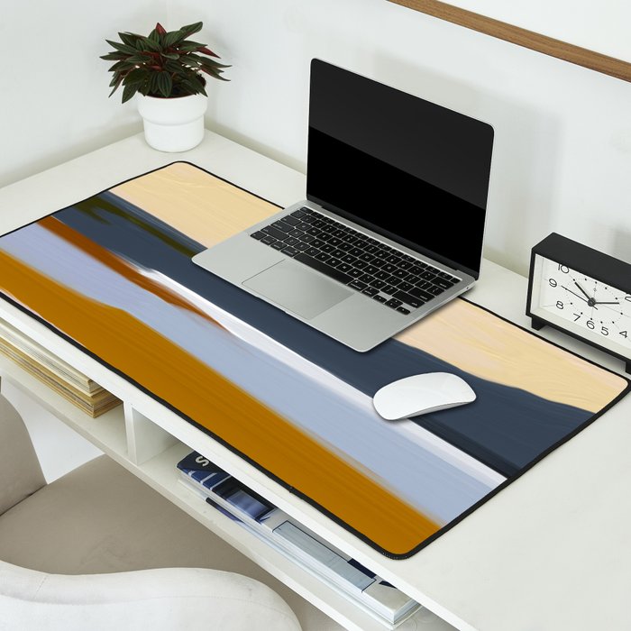 Abstract Silence Triptych Part 2 Desk Mat Gallery Image 2