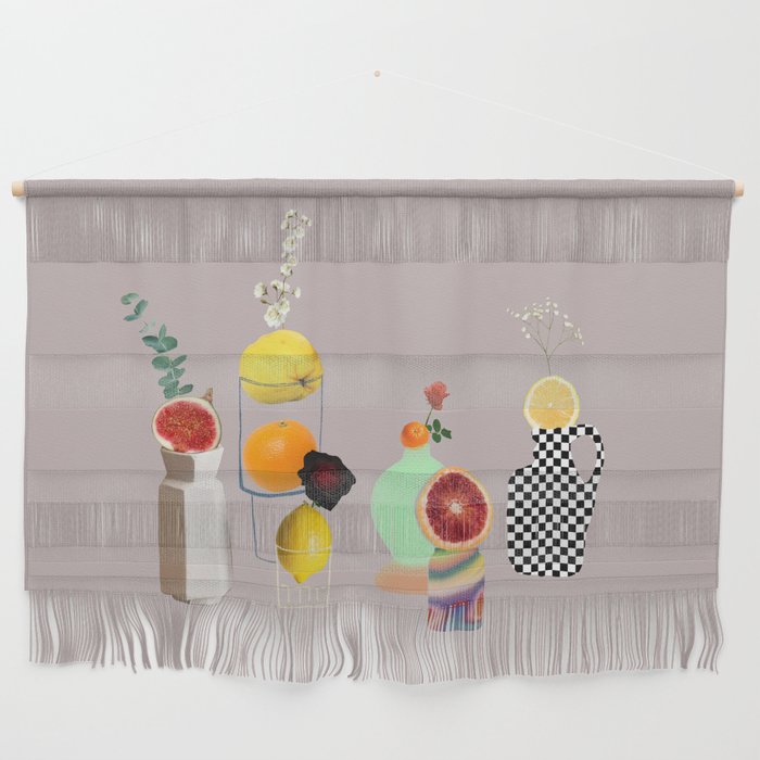 Still Life // Fruits & Flowers Wall Hanging Gallery Image 1