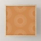 Minimalist Sunray Pattern XIII Mini Art Print Gallery Image 1