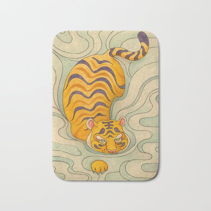 Year of the Water Tiger Bath Mat Gallery Image 1