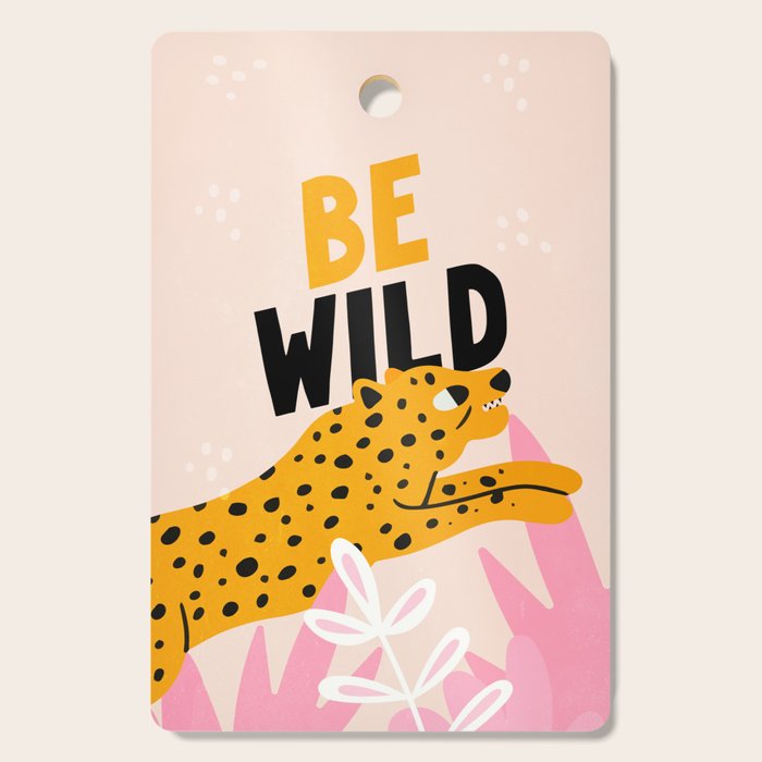 Be Wild: The Peach Edition Cutting Board Gallery Image 1