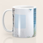 Santorini Oia Blue Door Dream #1 #minimal #wall #decor #art #society6 Coffee Mug Gallery Image 3