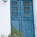 Santorini Oia Blue Door Dream #1 #minimal #wall #decor #art #society6 Coffee Mug Gallery Image 2
