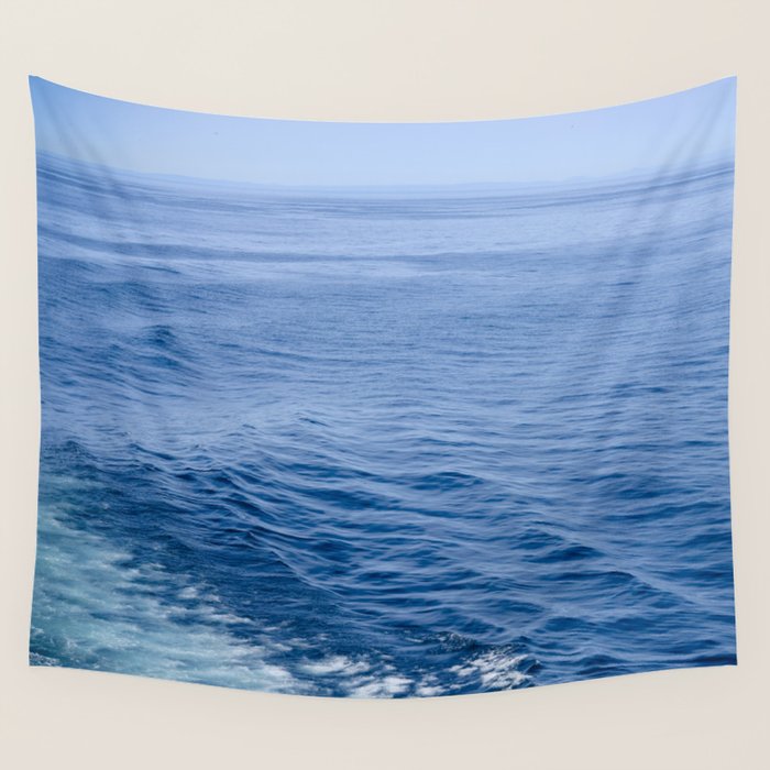 She Fell in Love on the Vast Wild Sea Wall Tapestry Gallery Image 4