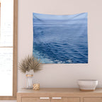 She Fell in Love on the Vast Wild Sea Wall Tapestry Gallery Image 2