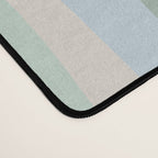 Retro Liquid Swirl Abstract Pattern Celadon Mint Green Baby Blue Beige  Desk Mat Gallery Image 4