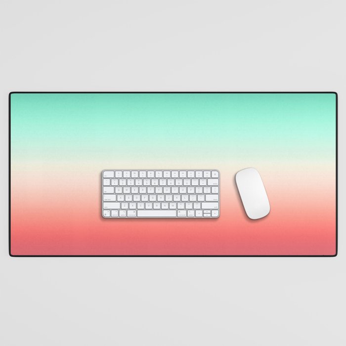 Color gradient background - fading sunset sky colors Desk Mat Gallery Image 1