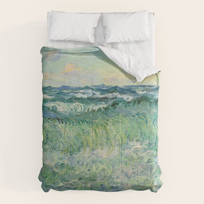 Marine, Pourville Comforter Gallery Image 1