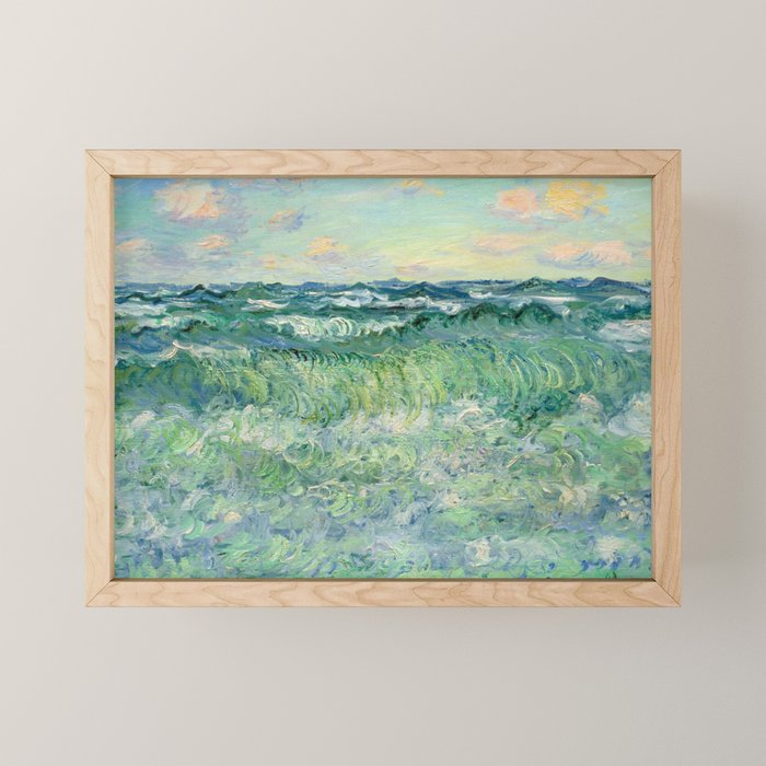 Marine, Pourville Mini Art Print Gallery Image 1